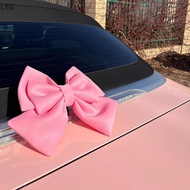 LTG อุปกรณ์ตกแต่งหมวกกันน็อคจักรยานไฟฟ้าติดโบว์สำหรับผู้หญิง1ชิ้นหมวกกันน็อคทรงผีเสื้อแบบเต็มหน้าหมว