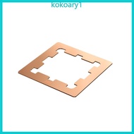KOKO Efficiency AM5 CPU Heat Transfer Pad AM5 Thermal Pastes Guard AM5 CPU Contacts Frame for Optima