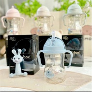 Bbox PPSU 360 degree water bottle with anti-choking valve and handle for babies learning to drink wa