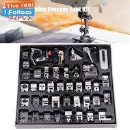 THE IDOL Janome Brother Singer Home Stitch Braiding Sewing Accessory Foot Presser Sewing Machine Feet Set