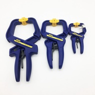 Irwin Spring Clamp G-Shape Woodworking F-Clamp Quick Fixation Clamp Tool C-Clamp Model Airplane Hard