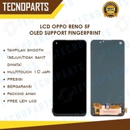 Grosir Lcd Oppo Reno 5F Oled Support Fingerprint Original 100% Fullset