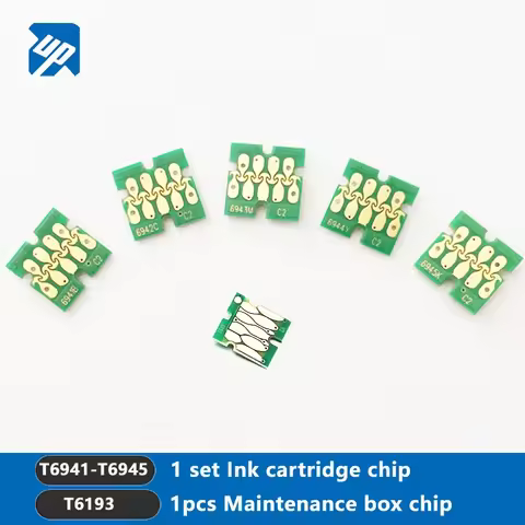 UP T6941 ink Cartridge Chip + T6193 Chip For Epson SureColor T3000 T3070 T5070 T7070 T3200 T5200 T72