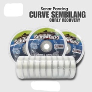 Senar Anti Keriting Curve SEMBILANG Monofilament 100 Meter
