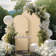 KOOLISM Double Sided Arch Backdrop Cover, Solid Color Arch Arch Backdrop Stand Cover, Arch Backdrop 
