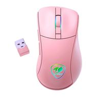 WIRELESS MOUSE (เมาส์ไร้สาย) COUGAR SURPASSION RX (PINK) - WIRELESS OPTICAL GAMING MOUSE