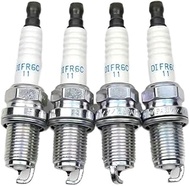 Automotive spark plugs 4-6pcs 1822A069 DIFR6C11 Dual Iridium Spark Plug For 11-14 Compatible with Mi