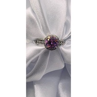 ‼️STOCKCLEARANCE‼️code3930PinkMossaniteRing