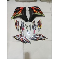 Radiator body Wing body ninja r kips Tongue Of Fire