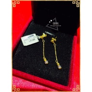 Gold 916 Tulen Subang S57 Hanging Design 916 Gold Gold Earring