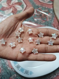 Mote Manik Manik Akrilik Bening Bentuk bermacam macam 10 gr