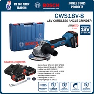 BOSCH GWS18V-8 LI PROFESSIONAL 4" 100MM CORDLESS ANGLE GRINDER 18V 800W - TM TOP