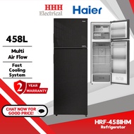 Haier 458L Twin Inverter Refrigerator HRF-458IHM Peti Sejuk with Fast Cooling System Multi Air Flow
