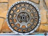 土城輪胎王 越野框 13吋鋁圈 平光古銅車邊 4/114.3 菱利