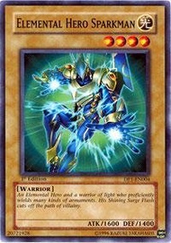 Yu-Gi-Oh! - Elemental Hero Sparkman (DP1-EN004) - Duelist Pack 1 Jaden Yuki - Unlimited Edition - Co