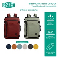 Bagsmart Blast Quick Access Carry On Travel Backpack Standard 28L