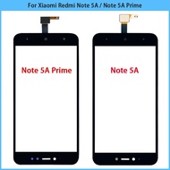 For Redmi Note 5A Prime Touchscreen For Xiaomi Redmi Note 5A Touch Screen Panel Digitizer Sensor Front Glass 5A Replace