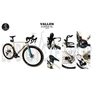 VALLEN CORSA SL CARBON ROAD BIKE DISC BRAKE WITH FULL SHIMANO 105 GROUPSET AND CARBON WHEELSET