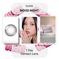 Olens [Mood Night] 1 Day Mood Gray 10P 13.3mm Puscon