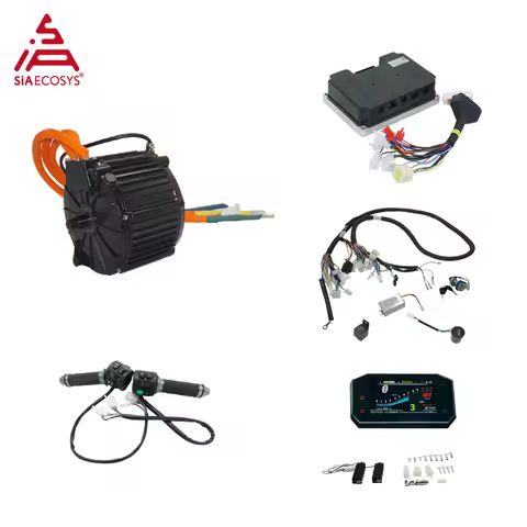 QSMOTOR QS165 10000W 72V 50H Kit Hall and Encoder PMSM Mid drive Motor Fardriver ND72890 for Surron 