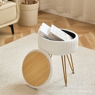 Dress Up Table Box Stool Foot Stool Nordic Storage Bedroom Fabric Detachable Simple Dressing Coffee 