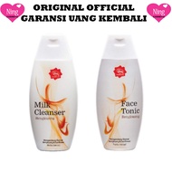 VIVA PAKET Face Tonic dan Milk Cleanser BENGKOANG 100ml ORIGINAL
