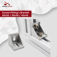 Aluminum Profile Gusset L Bracket Connector