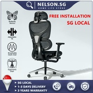 NELSON Office Chair Ergonomic Chair Gaming Chair with Lumbar Support, Mesh Desk Chair with 4D Adjustable Arms Headrest