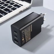 Original 65W 3 Ports Adaptive Fast Charger Adapter USB Type C + USB-A Quick Charging 5A Cable For Sa