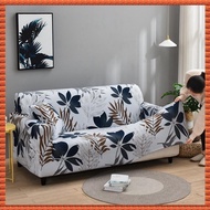 (OEFY) Floral Printing Sofa Cover for Living Room Slipcovers Polyester Elastic Couch Cover Sofa Chair Protector
