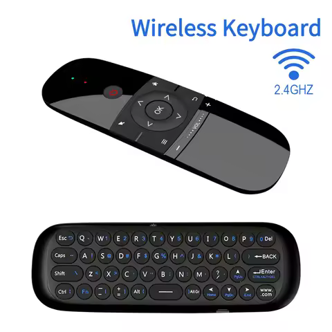 Wechip W1 Air Mouse 2.4G Wireless Keyboard Remote Control IR Remote Learning 6-Axis Motion Sense for