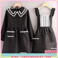Household Kitchen Apron Korean Version Overalls Women Anti-Fouling Wear-Resistant Work Cooking Adult