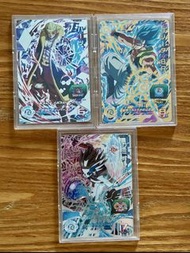 ($100 兩張) 港版七龍珠英雄卡(第7 / 8彈) 隱藏4星卡 / 4星卡— UMT7-SEC3 哈茲 / UMT7-071 悟吉塔：ＢＲ/ UMT8-SEC3 卡敏奧連