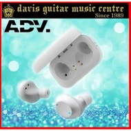 ADV MODEL Y True Wireless Earbuds white earphone