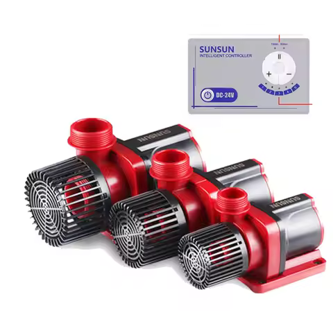 SUNSUN inverter circulating water pump JDP-3500 6000 10000 18000 safety DC 24V adjustable flow subme