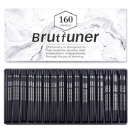 Brutfuner 14ชิ้น/เซ็ต4H-14B ดินสอตะกั่วไม้ชุดเขียนมืออาชีพบันทึกการเดินทางดินสอเขียนสำหรับโรงเรียน