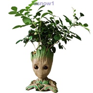 AHOUR1 Groot Flower Pot High Quality Multifunctional Garden Planter Pen Pot Tree Man Groot Model Toys