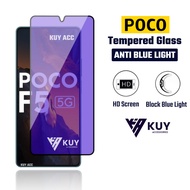 LAYAR KUY - Tempered Glass Anti Blue Light poco M7 Pro 5G F6 F6 Pro F5 F5 Pro M6 M6 5G M6 Pro M6 Pro