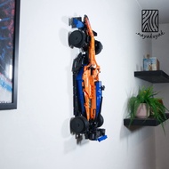 Flushed Wall Mount For Lego Technic Mclaren Formula 1 Race Car F1 [42141] (Vertical Or Horizontal)