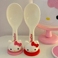 Kt Cat Rice Cooker Rice Scoop Non-Stick Rice Rice Scoop Household Spoon Rice Cooker Rice Scoop Plast