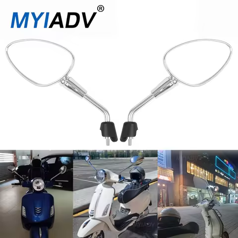 Motorcycle Rear Mirror Side Rearview Mirrors Accessories For For Vespa Sprint 50 125 150 2T 4T 2V-4V
