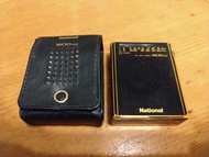 樂聲牌 National MICRO 007 小型收音機 (零件機) (連原裝皮套)