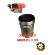CYLINDER LINER KUBOTA RT140 WATERCOOLED DIESEL ENGINE