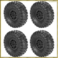 [H E M D] 4Pcs RC Car Tires Tyre Wheel Upgrades Accessories for MN D90 D91 D96 D99 MN90 MN99S 1/12 R