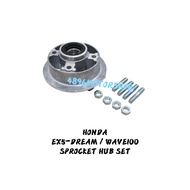 EX5 DREAM EX5-DREAM WAVE100 WAVE 100 SPROCKET CLUTCH HUB / SPOKET HUB