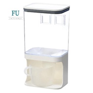 Wall-Mounted Dry Food Dispenser, Cereal Dispenser,Storage Cereal Container, for Cereal,Rice Kitchen 