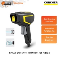 Karcher WBS 3 Water Booster Spray Gun Jet Power with Rotation Jet (Plug-and-Play Battery 2x1.5V AA S