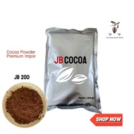 Cokelat Bubuk JB COCOA POWDER 1000/500 gr JB 200 Kemasan Alu Pure 100% Cokelat Bubuk Asli