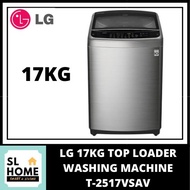 {KL & Klang Valley Area Only}LG T-2517VSAV 17KG TOP LOADER WASHING MACHINE WITH SMART INVERTER