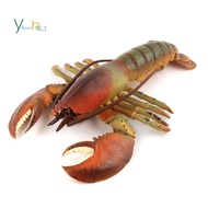 Realistic Marine Simulation Lobsters Model Australian Lobster Boston Lobster  Toy for Kid Gift B